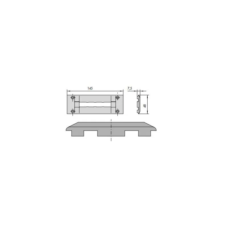 Cisa nylon counterplate 06277 14