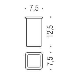 [SPARE PART] Glass B3752 Colombo Design