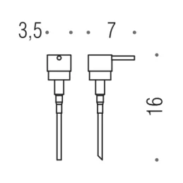 [SPARE PART] Pump for soap dispenser B9378 Colombo Design