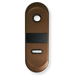 ATRA-DIERRE 63F R bronze plaque escutcheon for double bit