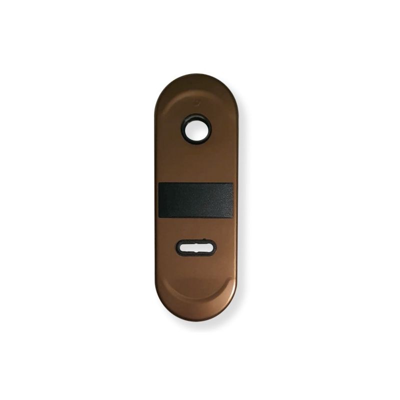 ATRA-DIERRE 63F R bronze plaque escutcheon for double bit