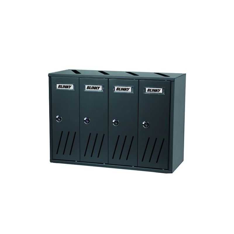 Blinky K-4 condominium mailbox 4 anthracite seats