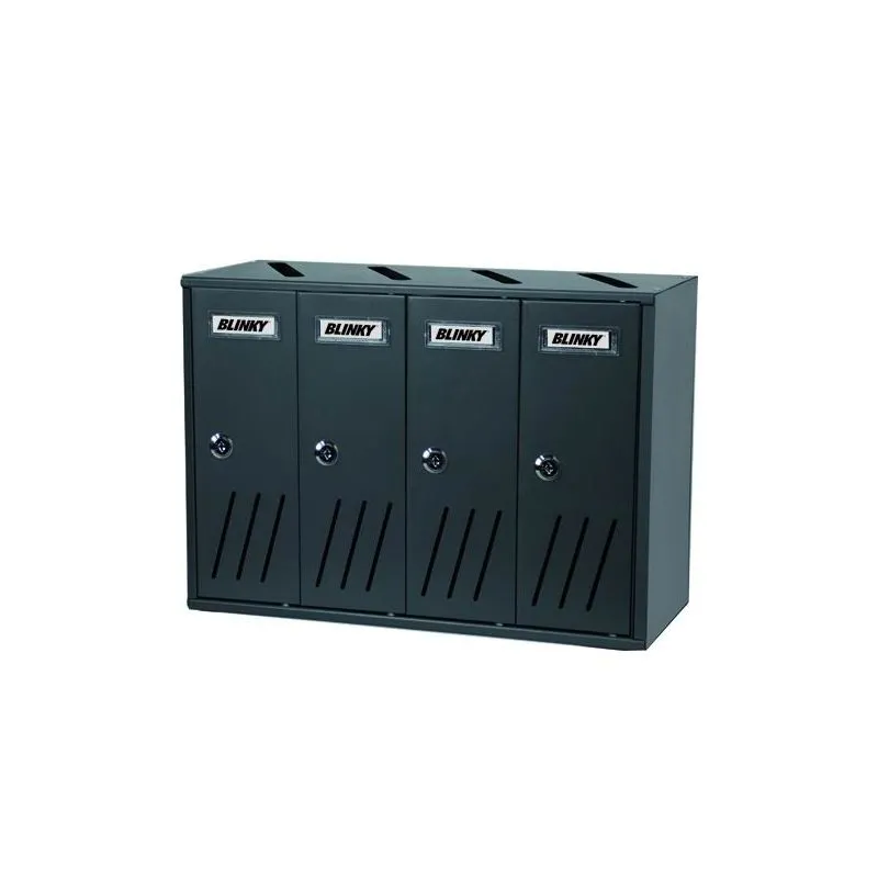 Blinky K-4 condominium mailbox 4 anthracite seats Blinky K-4 condominium mailbox 4 anthracite seats