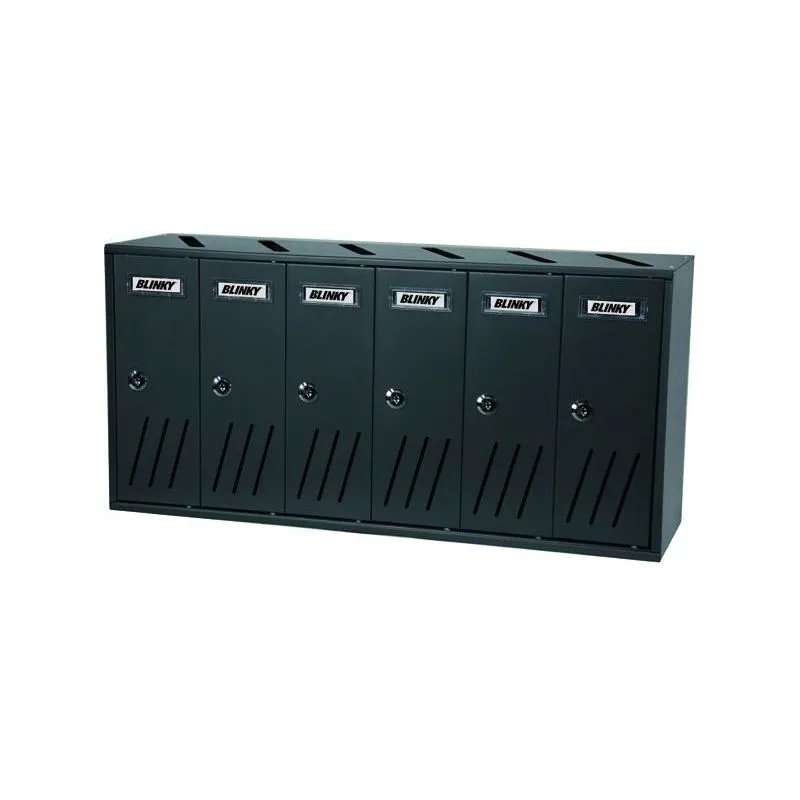 Blinky K-6 condominium mailbox 6 anthracite seats Blinky K-6 condominium mailbox 6 anthracite seats
