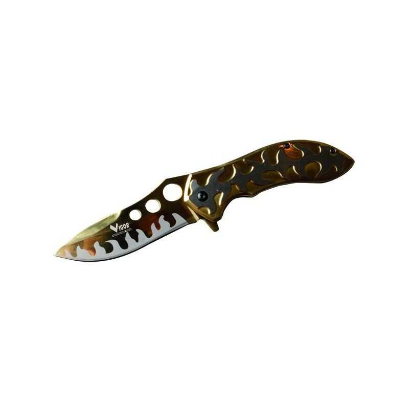 Coltello serramanico Vigor Fagiano mm. 215