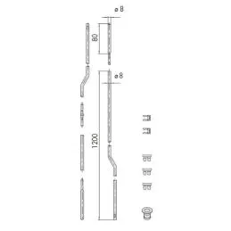 Series Cise internal rods 06451.00.0
