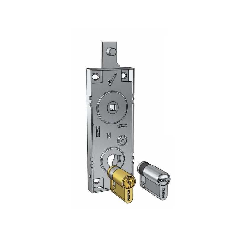 Lock for overhead shutter PREFER 6596 pred. Euro cylinder