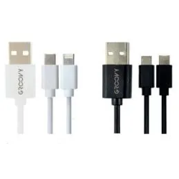 Cavetto per smartphone Micro USB/Lightning 1 mt. Groovy