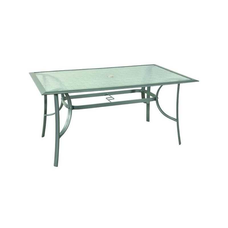 Aluminum / glass garden table Vigor Alu-Tex