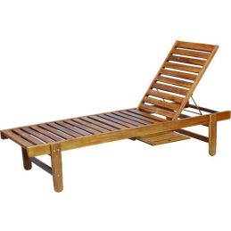 Vigor Selene wooden sunbed