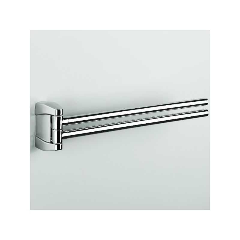 Double bar towel holder B8012 Colombo Design