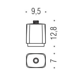 [Ricambio] Contenitore per spandisapone W4260 Colombo Design