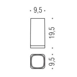 [Ricambio] Vetro per portascopino W4250 Colombo Design