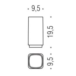 [Ricambio] Vetro per portascopino W4256 Colombo Design