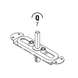 Gratz+sq.7 mechanism for Colombo Design windows handle