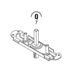 MP+SQ.7 mechanism for Colombo Design windows handle