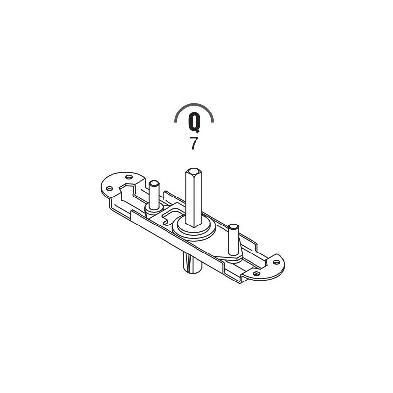 MP+SQ.7 mechanism for Colombo Design windows handle