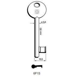 SX passepartout key for AGB internal door locks