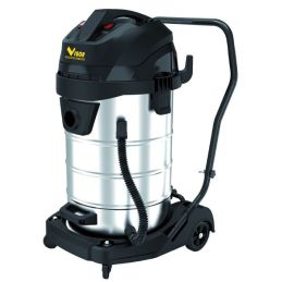 Bidone Aspirapolvere Vigor PRO VBA-80L/2M Inox