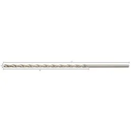 Punta elicoidale extra-lunga d. 6.00x330mm HSS DIN 1869