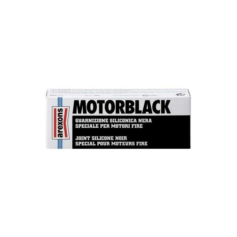 Guarnizione siliconica nera MOTORBLACK Arexons 60ml