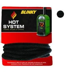 Fiberline guarnizione tonda per stufe camini e forni