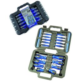 HU-FIRMA screwdriver set 58 pieces cut / cross