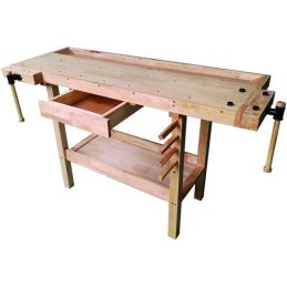 Banco da lavoro in legno Vigor 149X62X86H