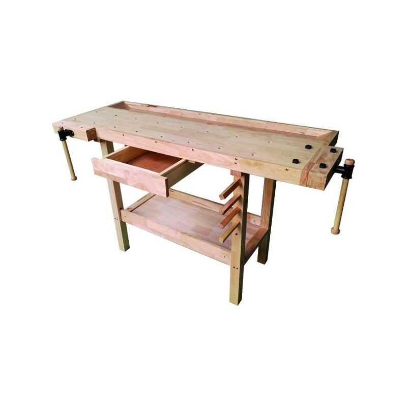 Banco da lavoro in legno Vigor 149X62X86H