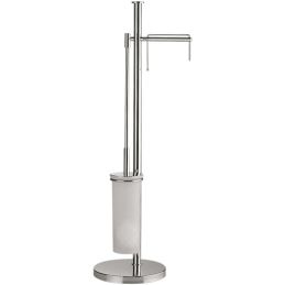 Standing column with paper holder and brush W4935 Colombo Design