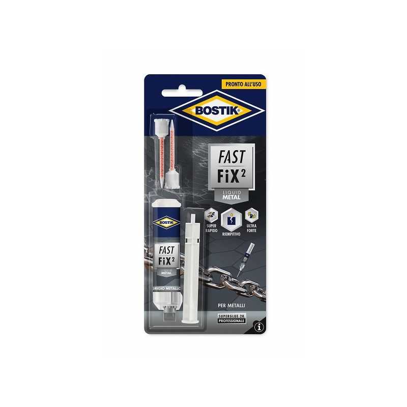 Adesivo Bostik Fast Fix² D2011 Liquid Metal bicomponente