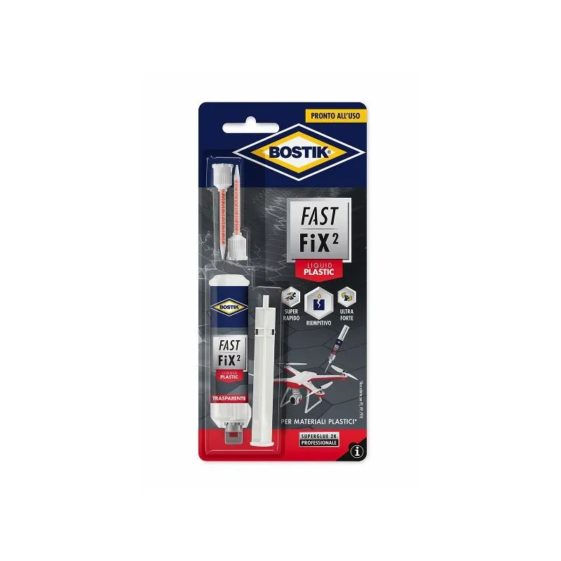 Bostik Fast Fix² D2010 Liquid Plastic two-component adhesive Bostik Fast Fix² D2010 Liquid Plastic two-component adhesive