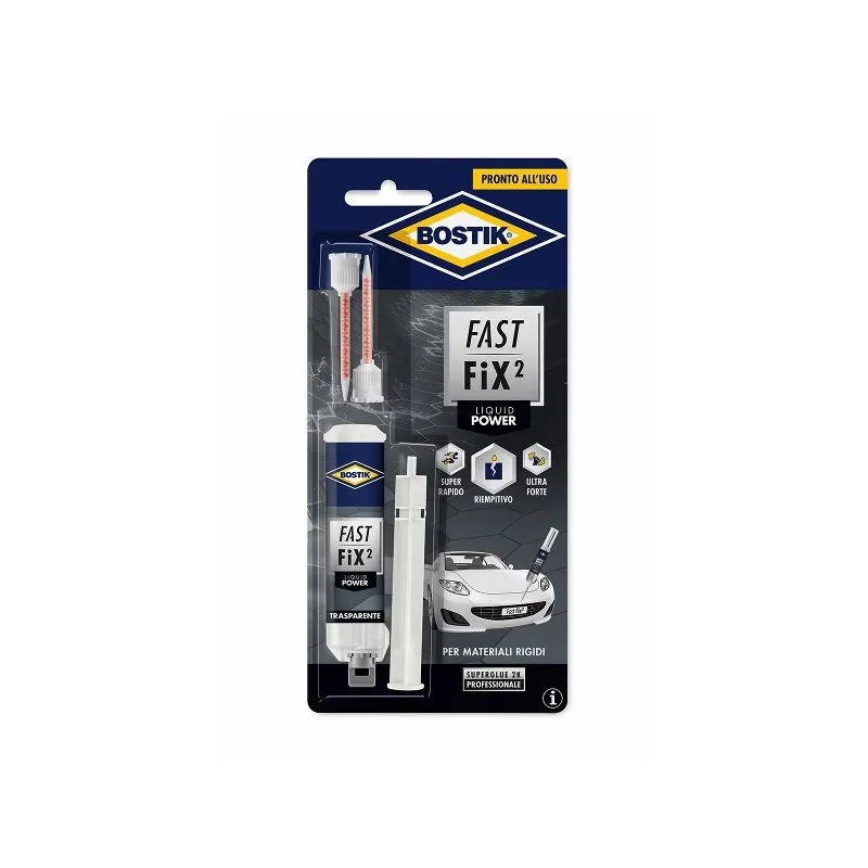 Adesivo Bostik Fast Fix² D2012 Liquid Power bicomponente Adesivo Bostik Fast Fix² D2012 Liquid Power bicomponente