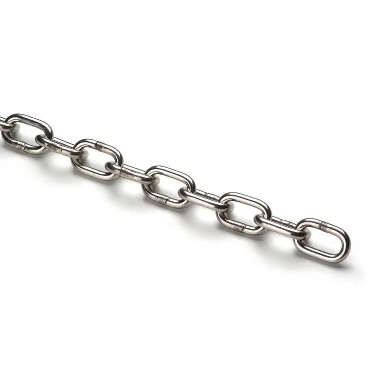 Catena genovese in acciaio INOX AISI316 mm.5.0 Catena genovese in acciaio INOX AISI316 mm.5.0