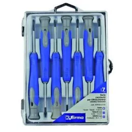 Screwdriver set for watchmaker HU-Signature 7 pieces