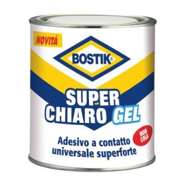 Adesivo colla Bostik Superchiaro GEL D2394 latta 750 ml