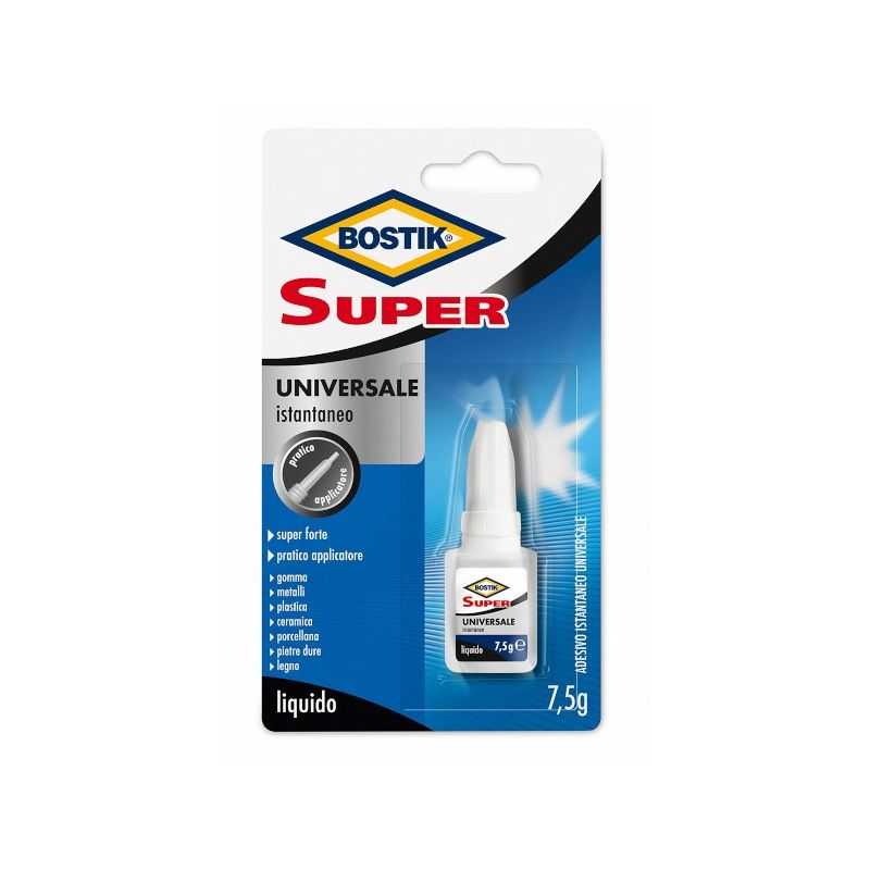 Adesivo Bostik Super Universale Istantaneo D2755 7.5gr.