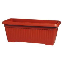 Rectangular balcony planter 60x32x26H similcotto