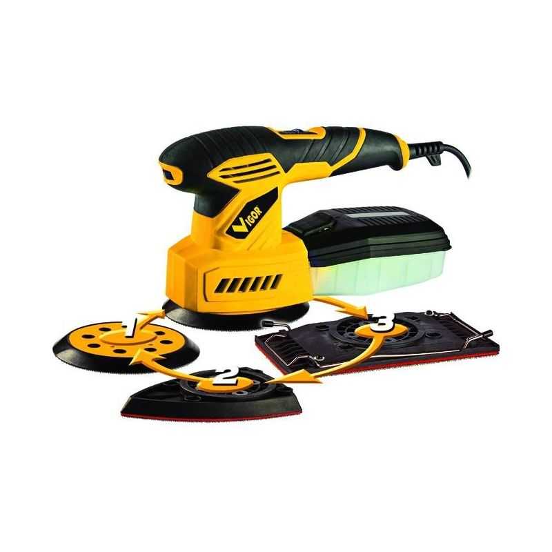 VIGOR VLM3X1 3-in-1 multi-function sander