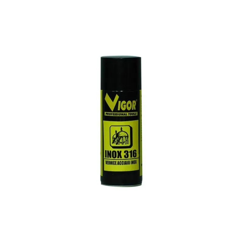 Spray vernice INOX-316L ml.400 VIGOR