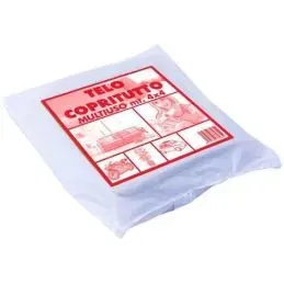 All-purpose drape made from 4x4 polyethylene 100my Extra-heavy