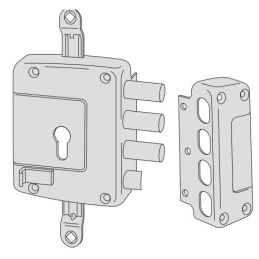 Safety lock to apply CISA 56167 triple European cylinder