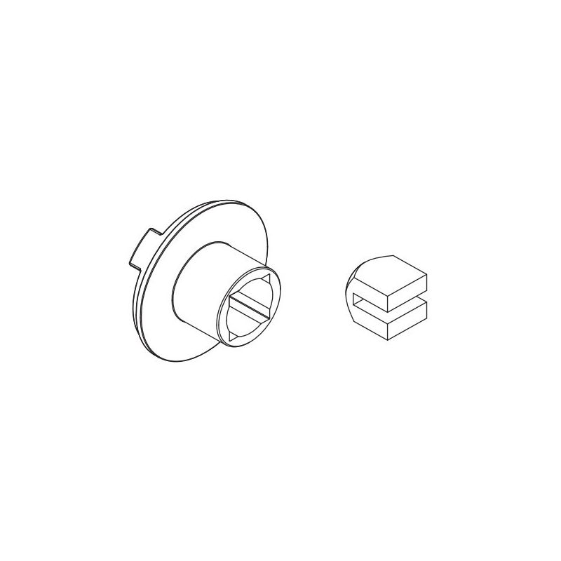 Cisa 06198.70 adapter for panic exit devices