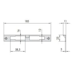 CISA counter plate 06035