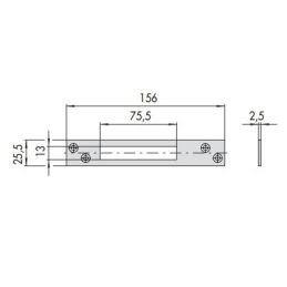 Contropiastra CISA 06232.00.0