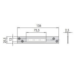 Contropiastra CISA 06232.00.0