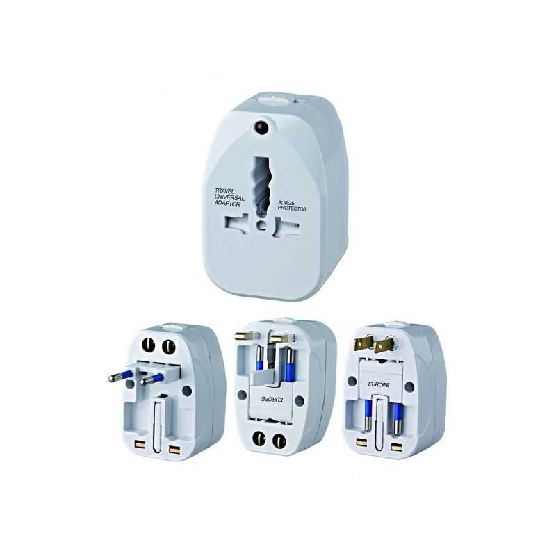 Multistandard travel English and American socket adapter