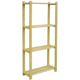 Blinky wooden shelf 170x80x30cm