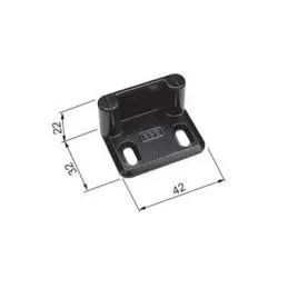 Angle closure plate for espagnoletti AGB Abaco H009012693