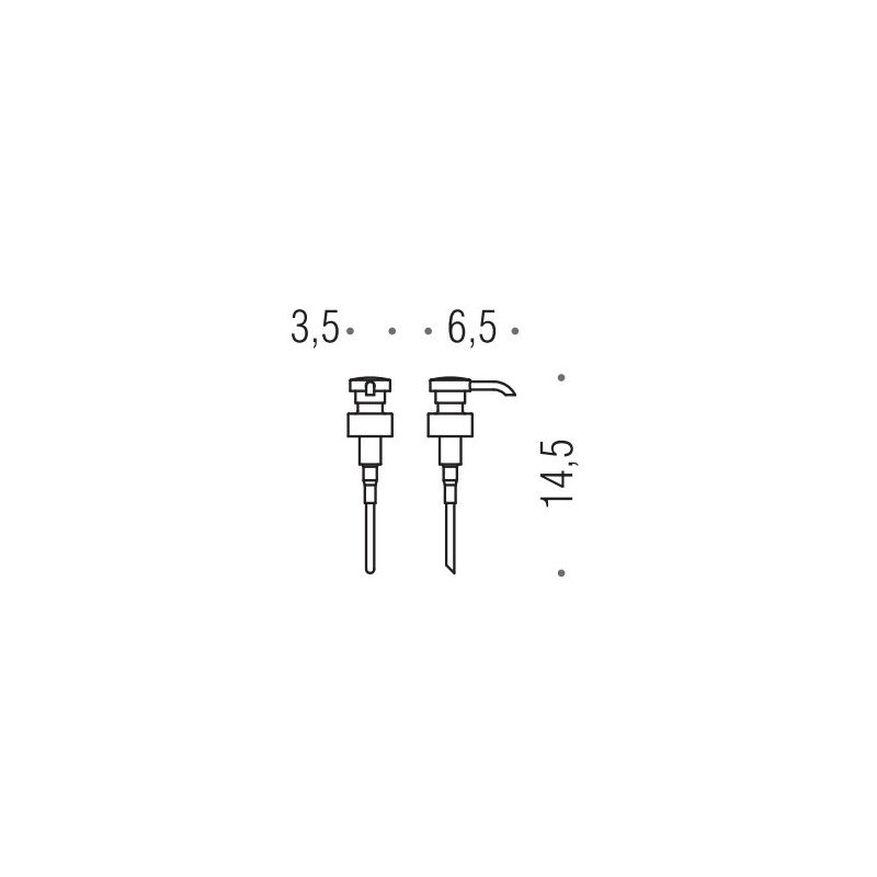 [SPARE PART] Pump for soap dispenser B9353 Colombo Design